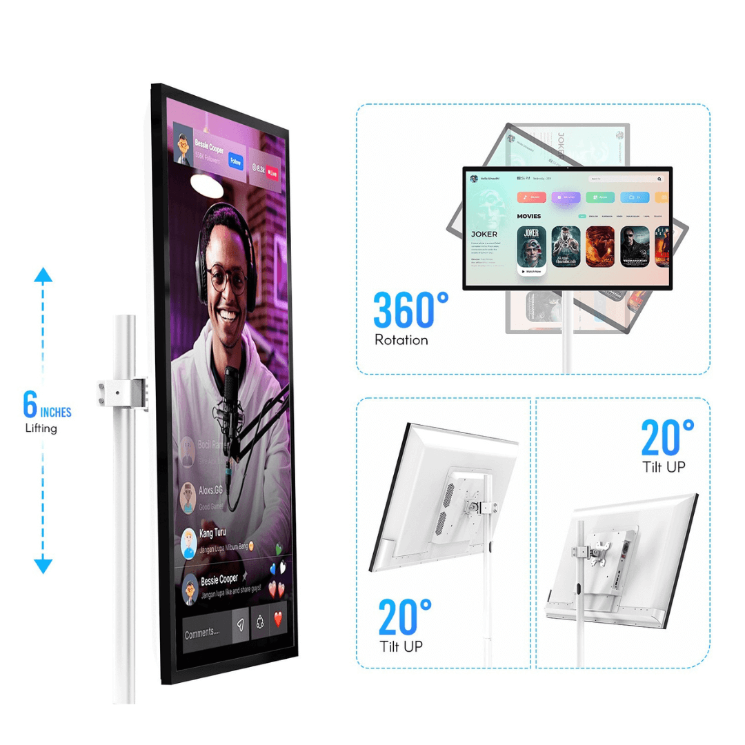 24-Month APP + Free Portable TV on Wheels