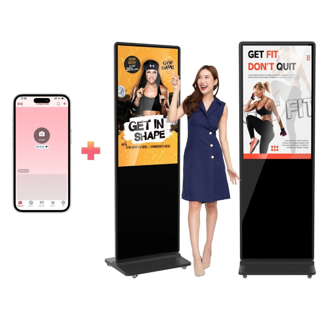 43 inch Standing Digital Signage with Touch-Screen-main